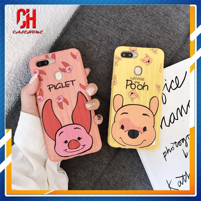 Ốp điện thoại in hình Winnie the Pooh dành cho IPhone 11 6 7 6S 8 Plus 12 mini 12 pro max X Se 2020 6SPlus 7Plus 6Plus 8Plus XS