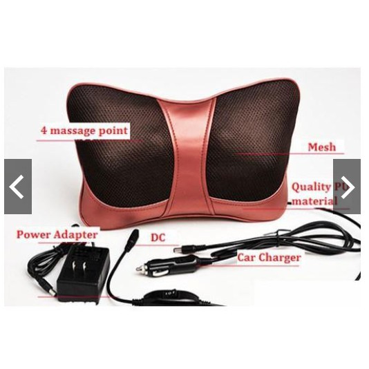 Gối Massage Hồng Ngoại 6 Bi Magic Pillow PL-818 thế hệ mới