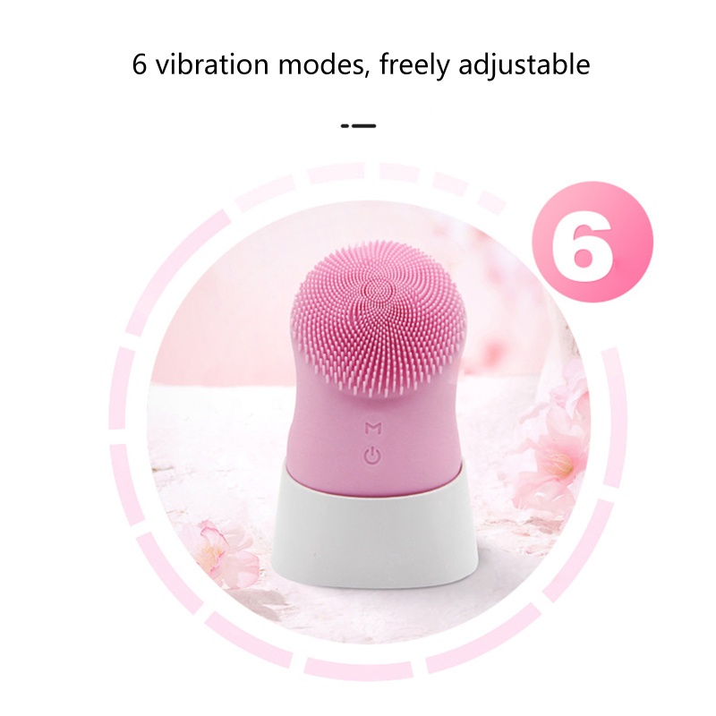 Máy Rửa Mặt Massage Làm Sạch Da Mặt 6 Chế Độ Rung YOUYO