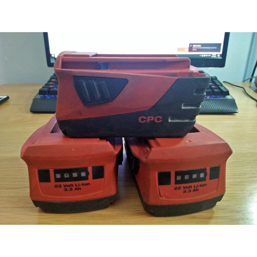 PIN ZIN LION HILTI 22V- 3,3 Ah