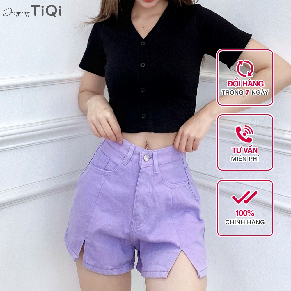 Quần short kaki nữ nhiều màu dễ thương S1-468 TiQi