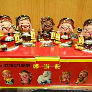 Bộ tượng 5 ông thần tài ( may mắn)