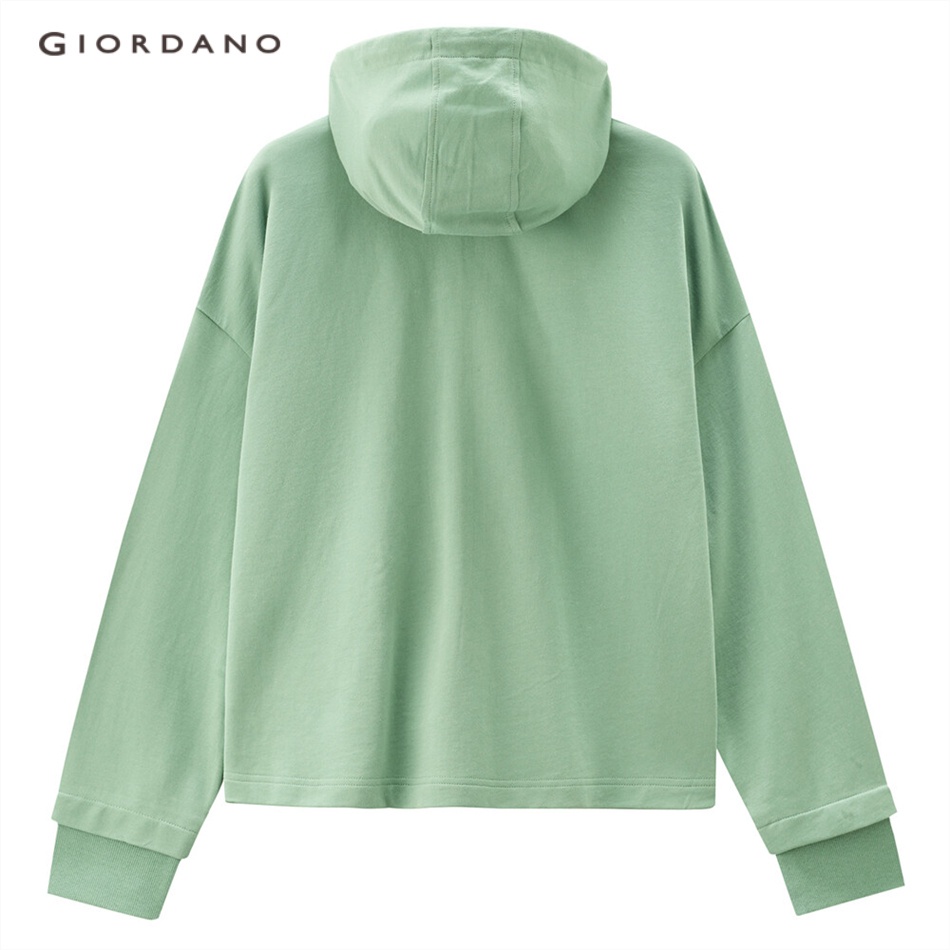 Áo khoác có nón Giordano dáng rộng vai chồm thời trang cho nữ 13371793 | BigBuy360 - bigbuy360.vn