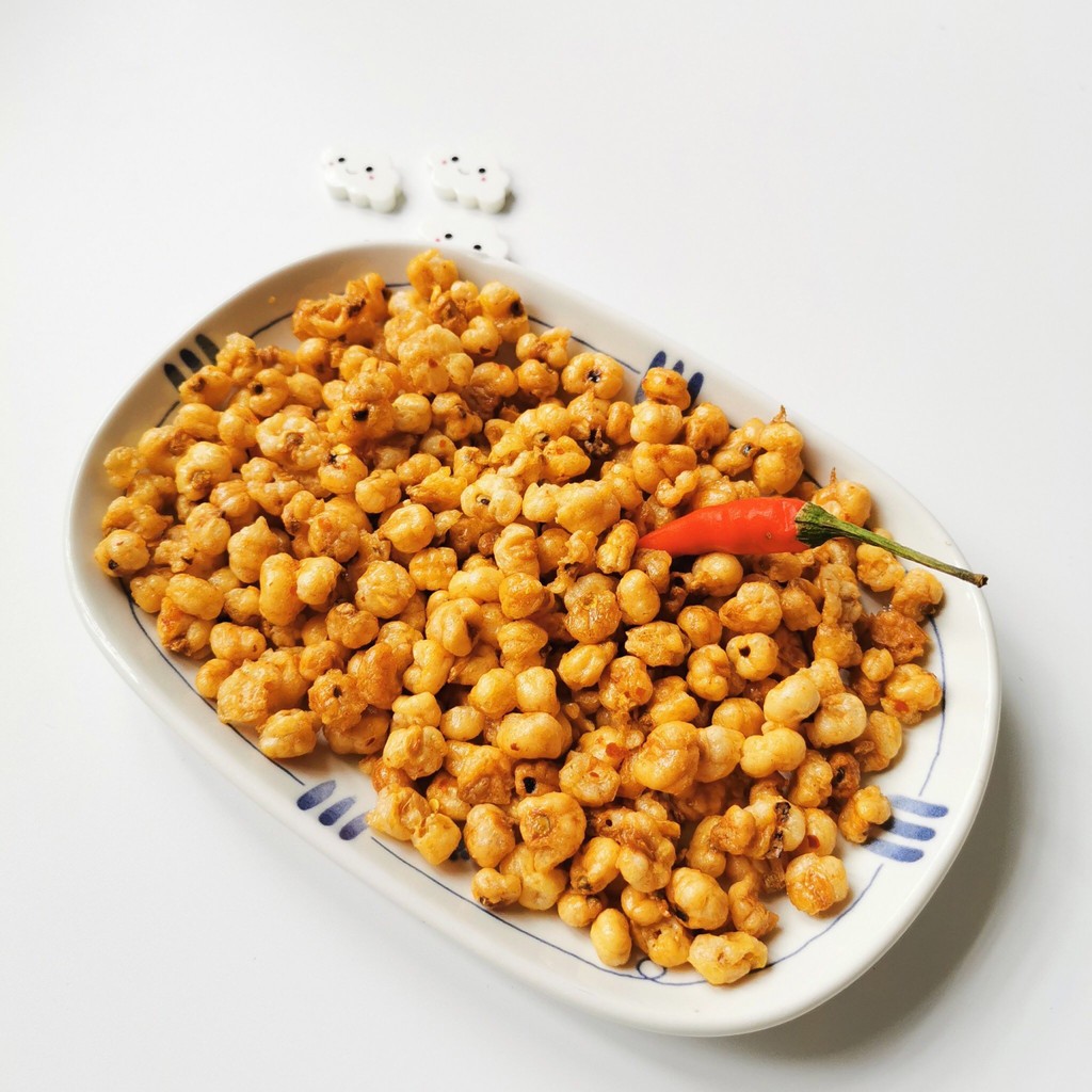 Ăn vặt bắp nếp tươi sấy giòn cay 100g/ 500g (Chay mặn dùng được) | BigBuy360 - bigbuy360.vn