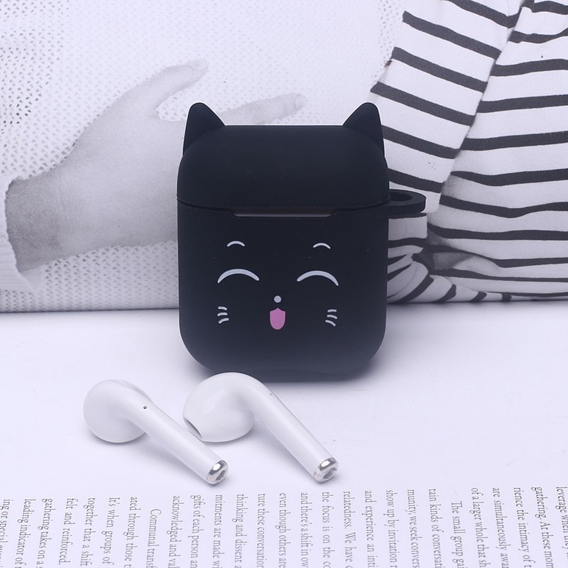 Vỏ bảo vệ hộp sạc tai nghe irpods i12/Inpods i12 bluetooth bằng silicon