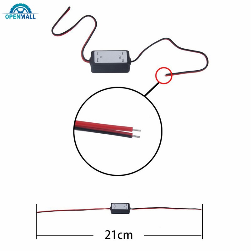 Bộ chỉnh lưu đảo chiều 12V dành cho camera chiếu hậu lùi xe