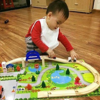 Đường Đua Gỗ 40 Chi Tiết
