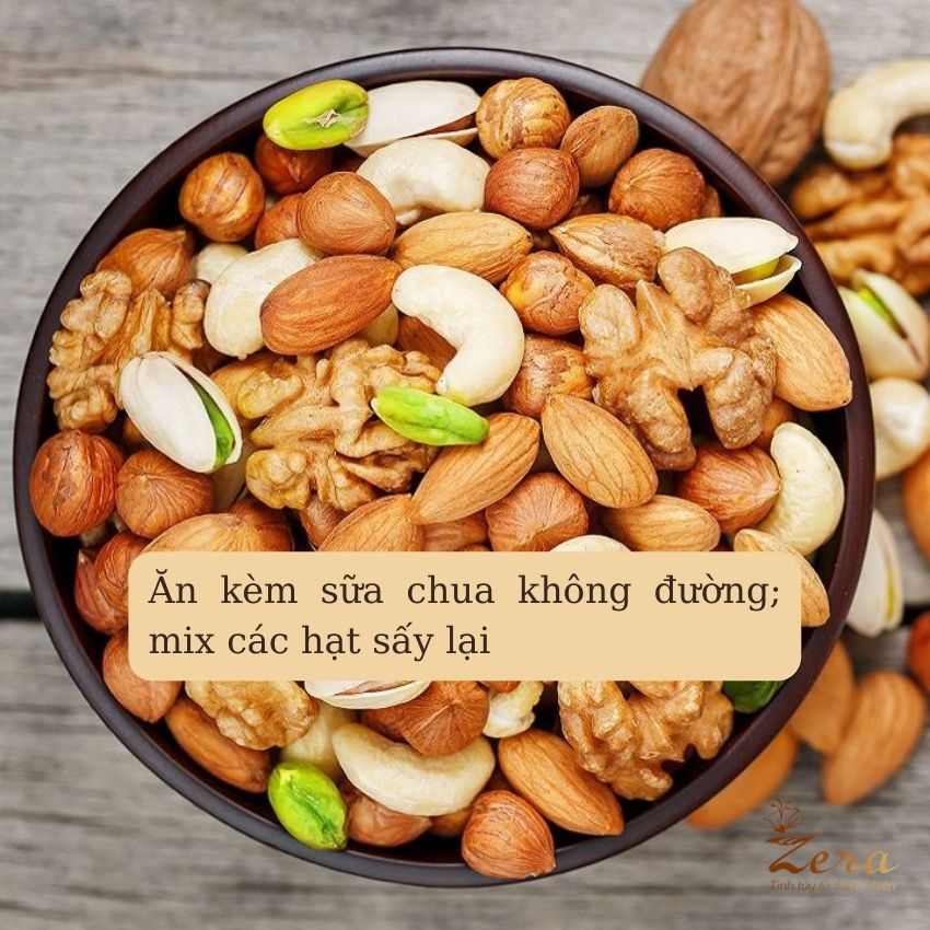 Hạt dinh dưỡng mix Zera dành cho mẹ bầu cung cấp chất dinh dưỡng , cải thiện trí nhớ, giảm mỡ (500g)