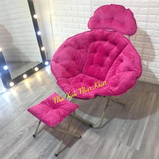 Ghế tựa lưng thư giãn đọc sách hình sò