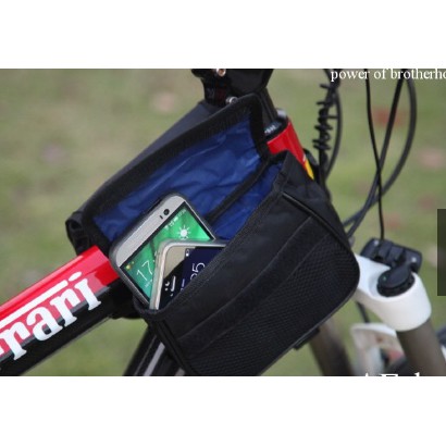 Túi treo khung trước xe đạp nhỏ gọn