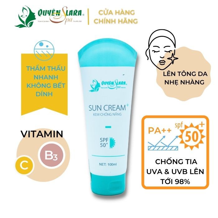 Kem chống nắng Sun Cream Quyên Lara (100ml)