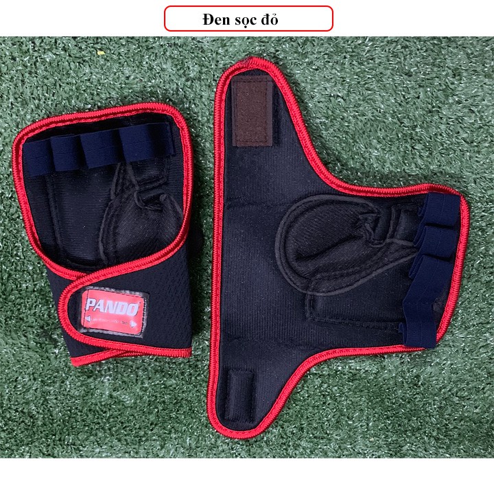 Găng tay tập gym hở mu Pando 5007
