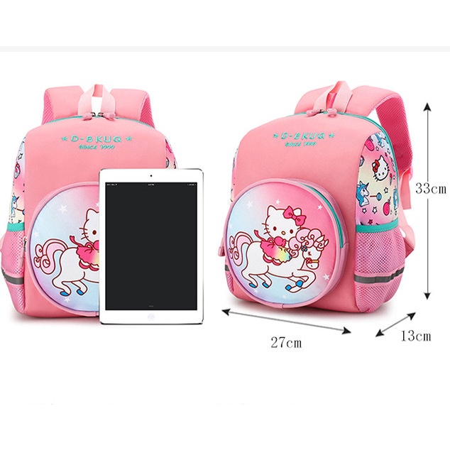 Balo mầm non siêu nhẹ có dây đan ngang ngực chống lệch vai phù hợp cho bé trai bé gái từ 3 đến 6 tuổi