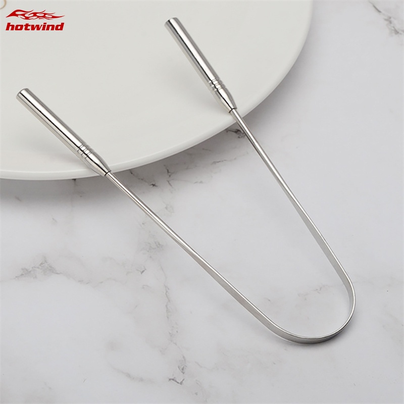 [Hàng mới về] Dụng cụ cạo vệ sinh sạch sẽ cho lưỡi bằng thép không gỉ chất lượng cao