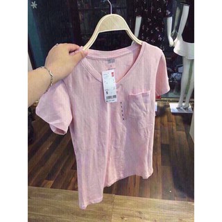 Áo phông cổ tim Xuất Khẩu (sỉ 6x)