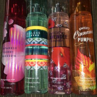 Xịt thơm Bath & Body Works