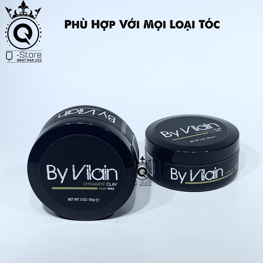 Wax Vuốt Tóc Nam BYVILAIN, Sáp Vuốt Tóc Chính Hãng, Sáp Tạo Kiểu, Giữ Nếp Hương Nước Hoa