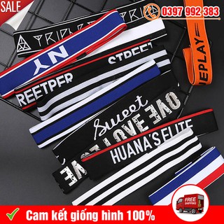 Băng Đô Thể Thao Co Giãn Họa Tiết Hợp Thời Trang Dành Cho Nam Nữ