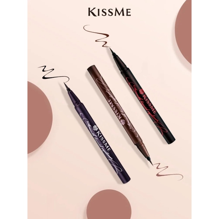 [ƯU ĐÃI SỐC] 🍀Kẻ mắt Kiss Me hàng kẻ mắt nước kissme lâu trôi không lem, bút kẻ mắt chống nước | BigBuy360 - bigbuy360.vn