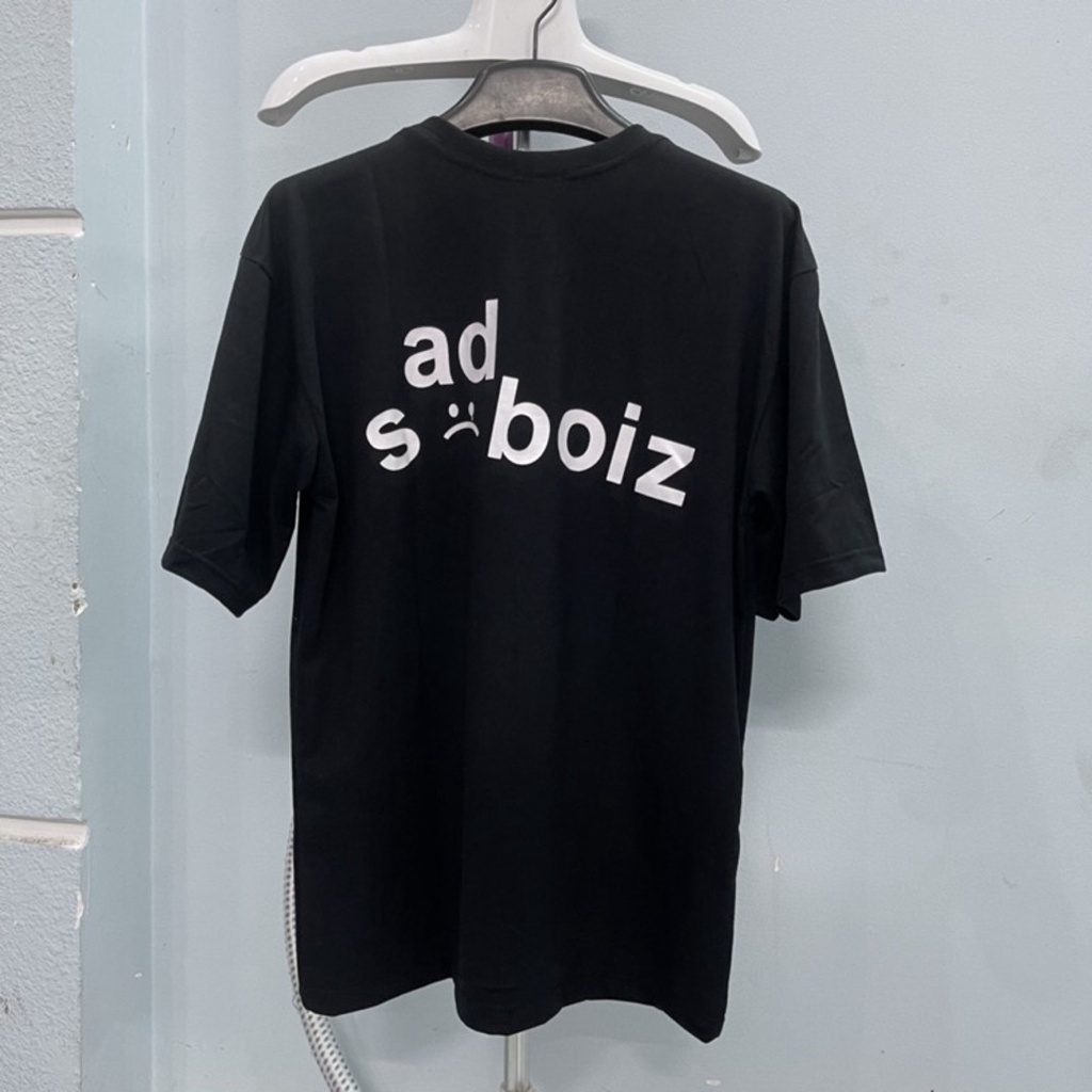 Áo thun trơn tay lỡ Sad Boiz Sad Boy phông Unisex form rộng oversize Ulzzang - Gin Store