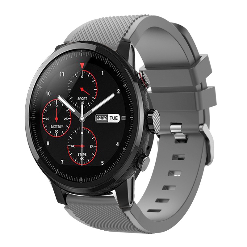 Dây Silicone Thay Thế Cho ĐồNg Hồ Đeo Tay Thông Minh Huami Amazfit Stratos 2 / 2s / 3 Samsung Gear S3 Frontier / Classic 22mm