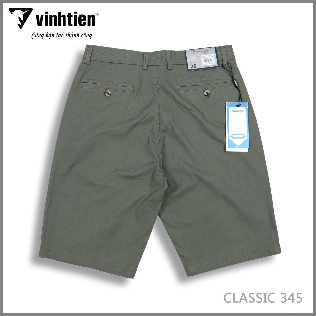 Quần Short Nam Cotton Classic Vĩnh Tiến 345 - D298