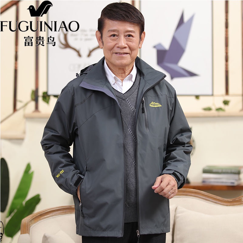 Áo khoác ngoài thời trang xuân thu cho nam trung niên 40/50 tuổi