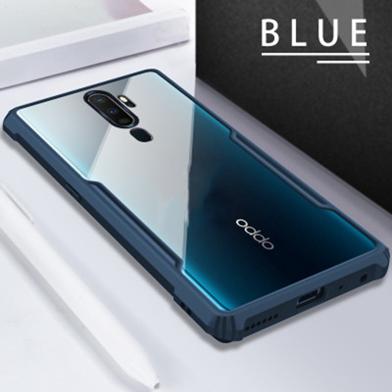 Ốp Điện Thoại Trong Suốt Cho OPPO A5 A9 2020 A53 A92 A72 A52 A31 A8 A3S A12E A5S A7 A12 A7X A54 A74 A95 A94 A76 A55 A58 A78 A91 4G