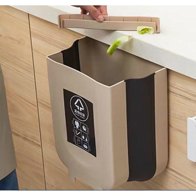 Thùng Rác Gấp Gọn Treo Xe Hơi, Nhà Bếp Thông Minh