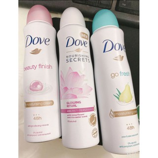 Xịt khử mùi Dove 150ml