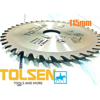 Lưỡi đĩa cưa cắt gỗ 115mm tolsen 76420
