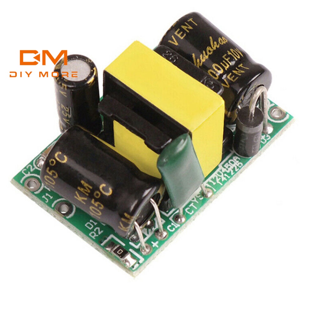 DIYMORE Mô-đun nguồn AC-DC 5V 12V 24V 5W chuyển mạch hạ áp chuyên dụng