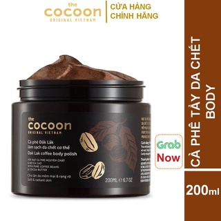 Tẩy da chết cà phê đăk lăk cocoon 200ml