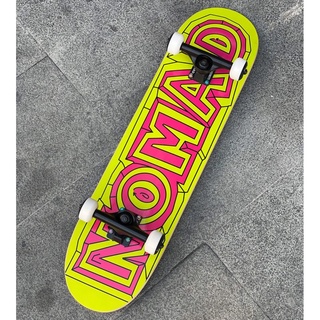 Ván Trượt Skateboard NOMAD COMPLETE CAVERN YELLOW 8.0