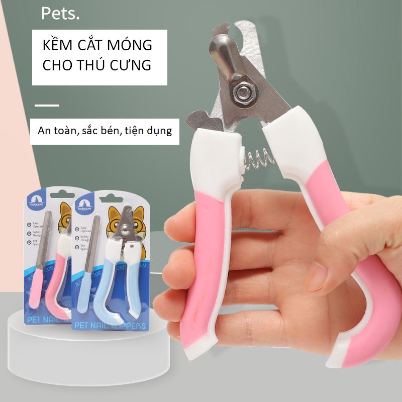 Kềm cắt &amp; dũa móng cho thú cưng có size lớn - MIAOCAT