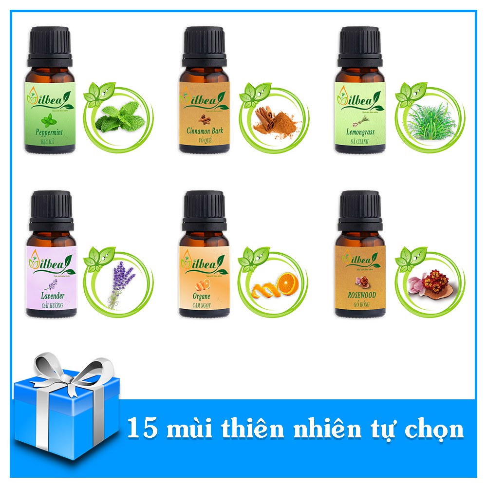 Tinh dầu xông phòng 10ml mùi tự chọn