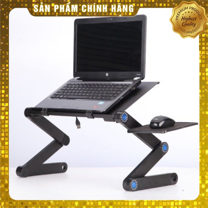 Kệ laptop thông minh kết hợp quạt tản nhiệt T8 (chính hãng)
