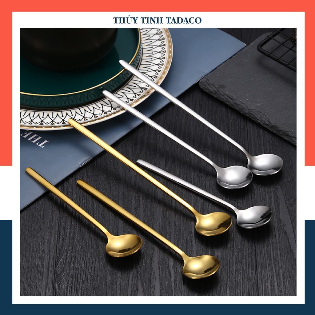 Thìa Inox Muỗng Cà Phê Inox Không Gỉ Cao Cấp 15Cm