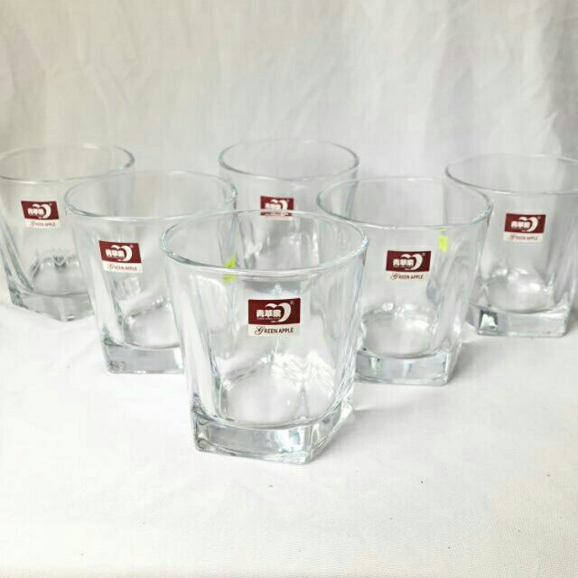 Bộ Cốc Thuỷ Tinh 5 Cạnh
