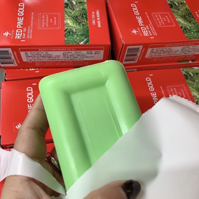 Xà phòng tinh dầu thông Đỏ Hàn Quốc