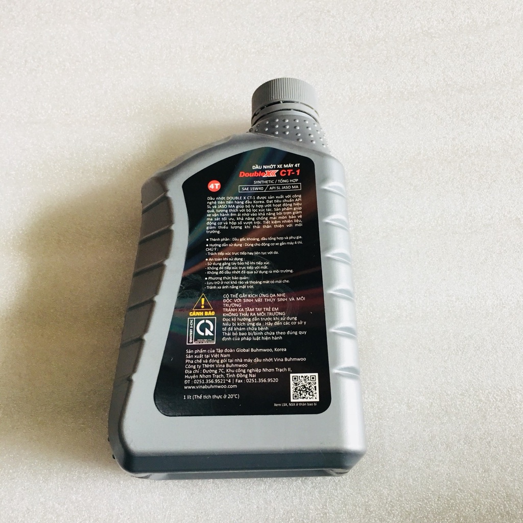 Nhớt  4T DOUBLEX CT-1 15W40 1L
