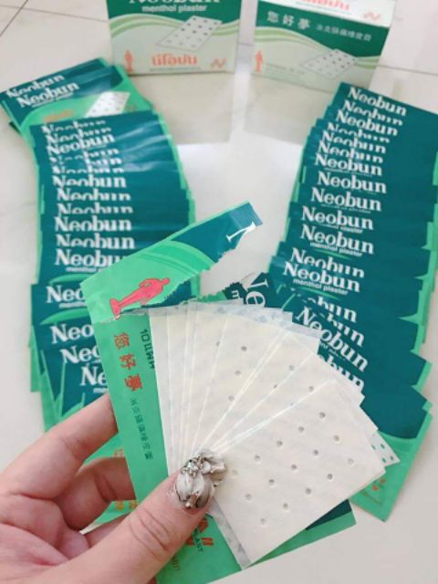 Miếng dán giảm đau nhứt neobun Thái Lan | BigBuy360 - bigbuy360.vn