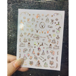 Hình dán sticker Noel