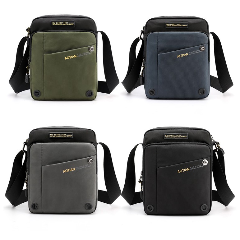 Túi đeo chéo nam cao cấp, vải Oxford chống thấm nước, nhiều ngăn thoải mái đựng đồ, phù hợp đeo đi chơi, đi làm, đi học. | BigBuy360 - bigbuy360.vn