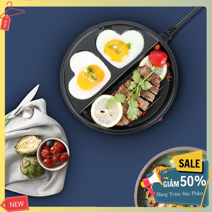 Máy làm đồ ăn sáng tiện lợi 2in1