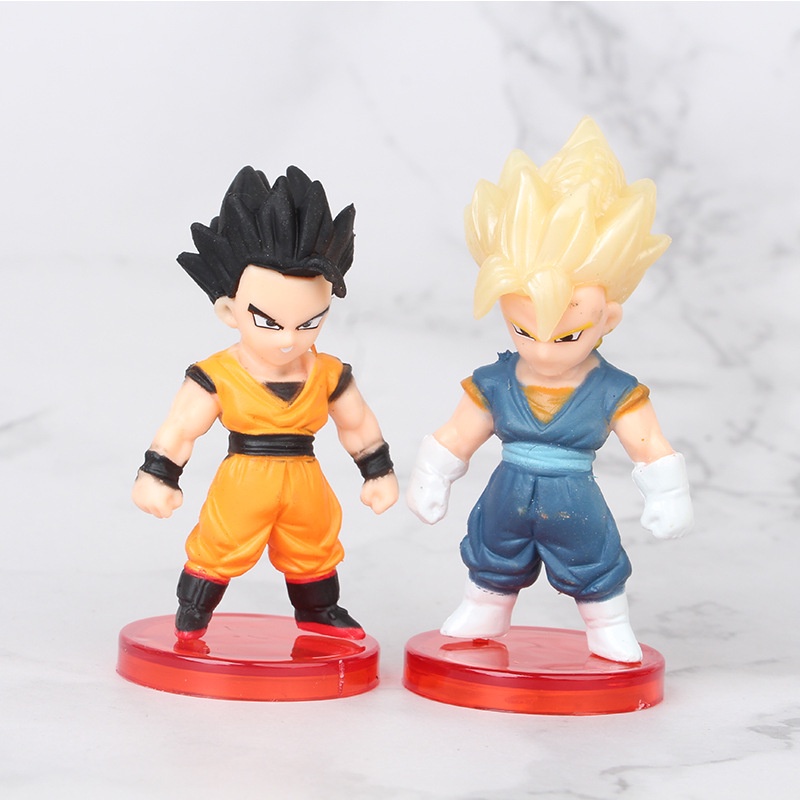 Mô Hình Nhân Vật Goku Màu Đen/Xanh Dương A0014 Trong Phim Bảy Viên Ngọc Rồng