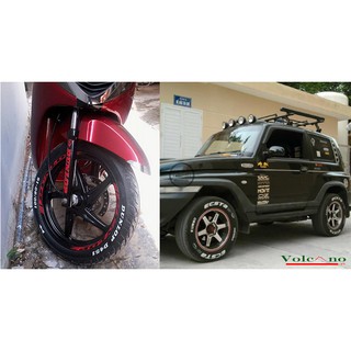 02 Bút Vẽ Thông Số Lốp