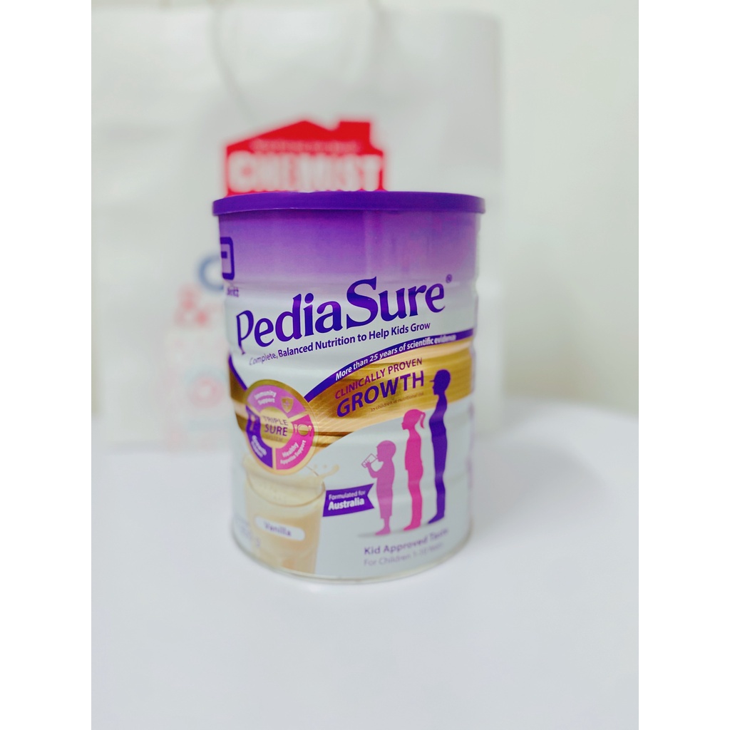 [CHUẨN AIR-Date 9/2022] Sữa Pediasure Úc 850g nắp tím