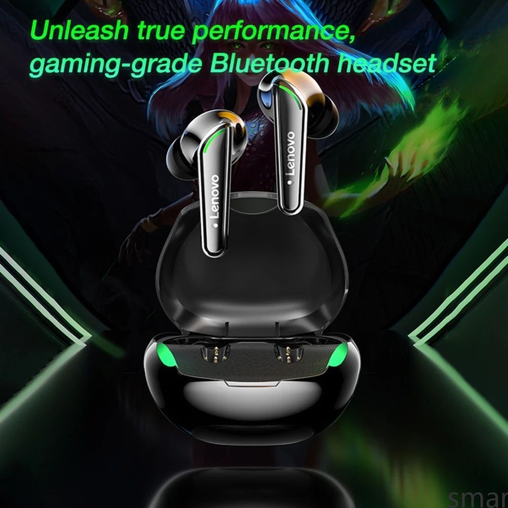 Ready Original Lenovo XT92 TWS Earphone Wireless Bluetooth-compatible Headphones AI Control Gaming Headset Stereo bass With Mic Noise Reduction smar