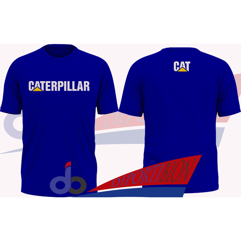 Áo Thun In Logo Caterpillar Độc Đáo Cá Tính